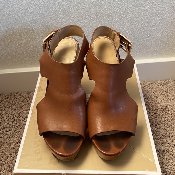 Michael Kors Josephine leather wedge - Picture 3 of 10